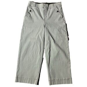 SPANX Wide Leg Pants in Light Green